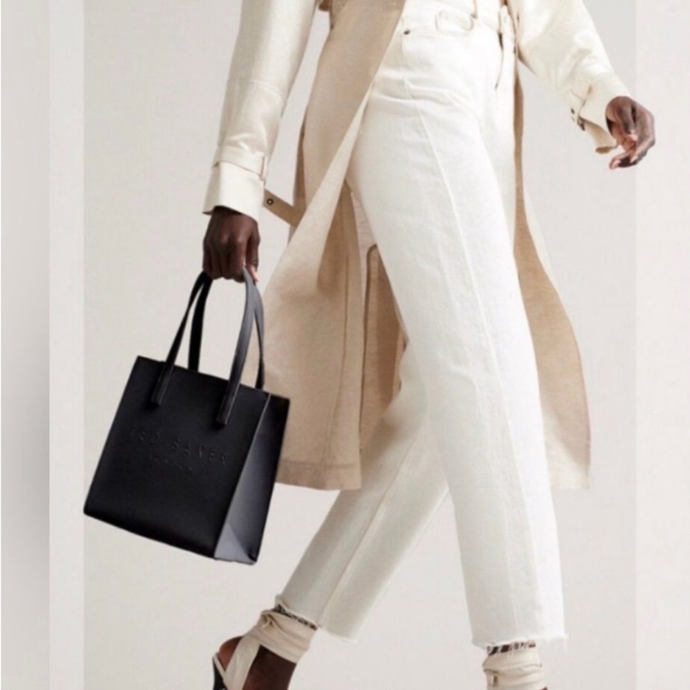 TED BAKER LONDON Black Tote Bag NWT 🖤👜🏷️ - Picture 3 of 8